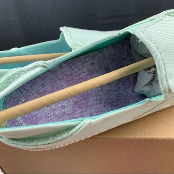 Sperry Top-Sider Slip On Mint Green Womens Various Sizes - Picture 3 of 14